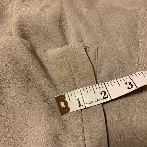 Babaton Gray Drape Front Asymmetrical Zip Lightweight Jacket - Picture 13 of 14